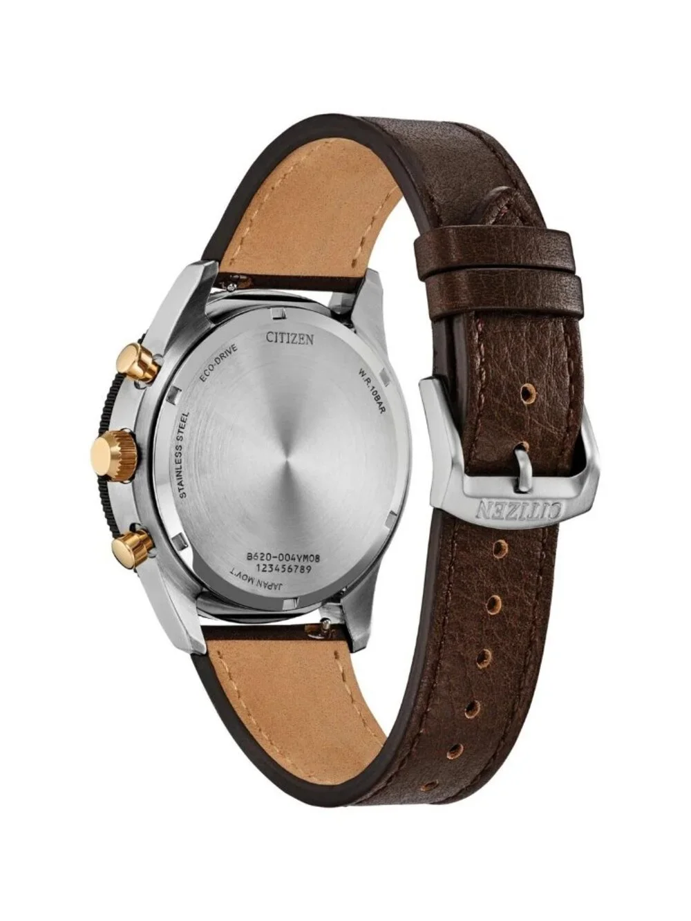 NWT Citizen Terra Force Chronograph Brown Dial Men's Watch